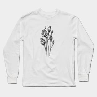 Dried poppy Long Sleeve T-Shirt